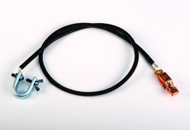 Justrite® 3' Silver Air Craft Cable Anti-Static Wire