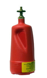 Justrite® 1 Quart Red HDPE Dispenser Can