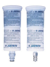 Justrite® 3.5" OD White Polyethylene Coalescing/Carbon Filter