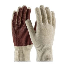 Protective Industrial Products Large PIP® 10 Gauge Rust Nitrile One Side Coated Work Gloves With Natural Cotton And Polyester Liner And Knit Wrist Cuff