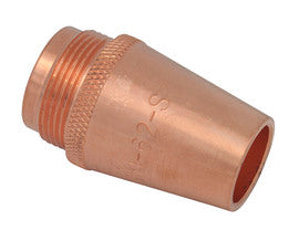 RADNOR™ .030 - .078" X 1.75" 0.625" Bore 24CT Series Nozzle For RADNOR™ 400 And Tweco® No. 4 MIG Guns
