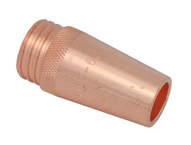 RADNOR™ .035 - .093" X 2.2" 0.625" Bore 25CT Series Nozzle For Tweco® No. 5 MIG Guns