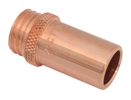 RADNOR™ .035 - .093" X 2.2" 0.75" Bore 25CT Series Nozzle For Tweco® No. 5 MIG Guns