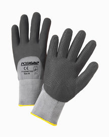 Protective Industrial Products PosiGrip® 15 Gauge Nitrile Palm And Finger And Knuckles Coated Work Gloves With Nylon/Spandex Liner And Knit Wrist