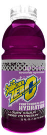 Sqwincher® ZERO 20 Ounce Flavor Ready to Drink Bottle Sugar Free/Low Calorie Electrolyte Drink (24 per Case)