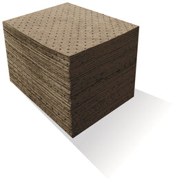 MeltBlown Technologies 15" X 18" Gray Polypropylene Sorbent Pad