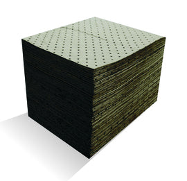 MeltBlown Technologies 15" X 18" Gray Polypropylene Sorbent Pad