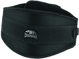 OccuNomix Black OK-1 Polyester Jersey Back Support With EVA Memory Foam Padding
