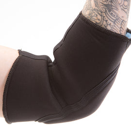 IMPACTO® Black Nylon Elbow Support With Foam Padding