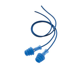 Honeywell Howard Leight®/Fusion® Flange Thermoplastic Elastomer Corded Earplugs