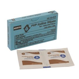 Honeywell 6" x 4" Iodine Wipes (10 Per box)