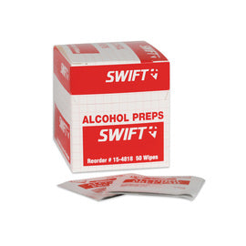 Honeywell 1" X 2 1/2" Alcohol Wipes (50 Per Box)