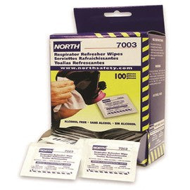 Honeywell 5" X 7" Respirator Cleaning Wipes For All Respirators