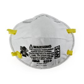 3M™ 8210 N95 Disposable Particulate Respirator With Advanced Electrostatic Media, 20 Mask/Box