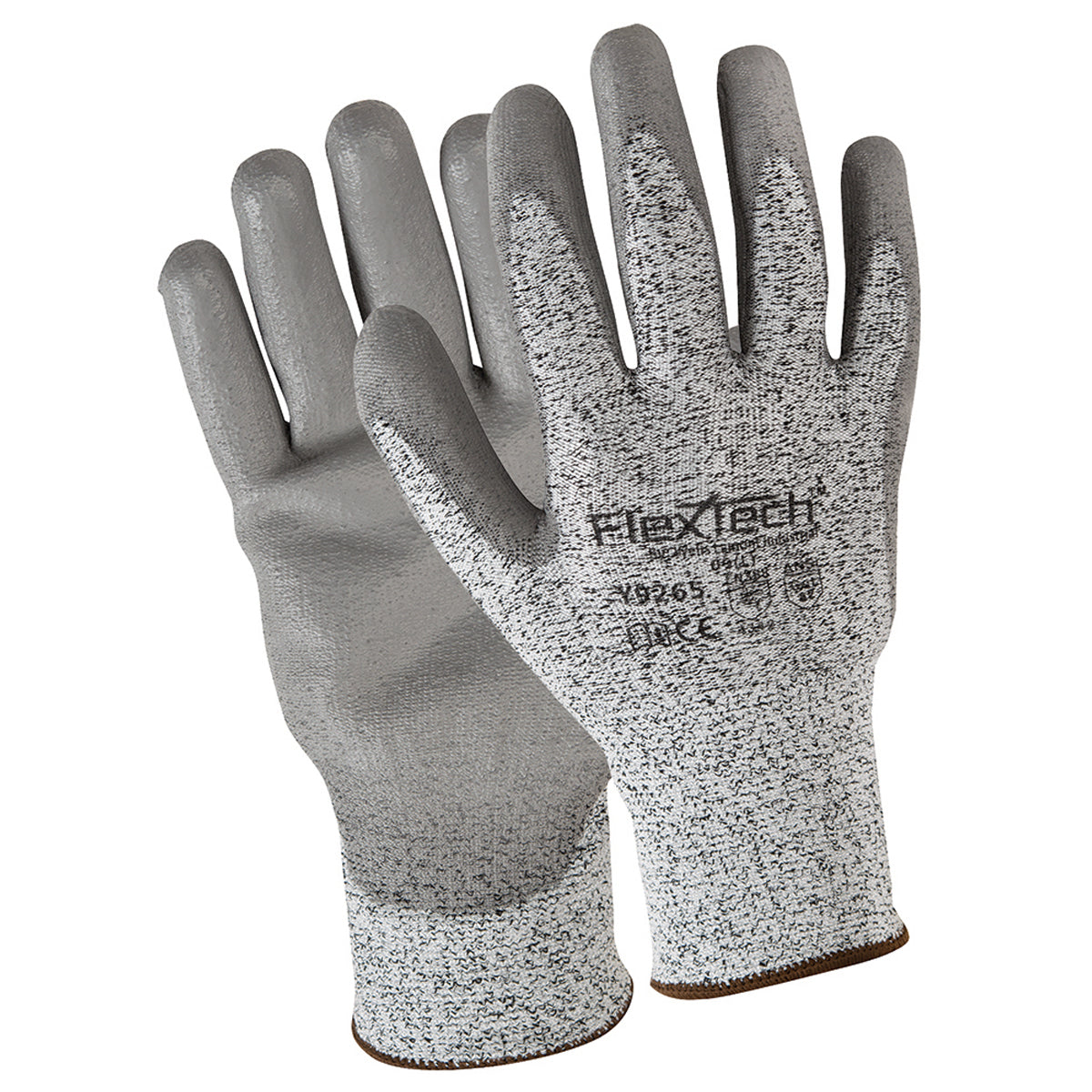 Wells Lamont FlexTech™ 13 Gauge High Performance Polyethylene Cut Resistant Gloves With Polyurethane Coated Palm And Fingertips