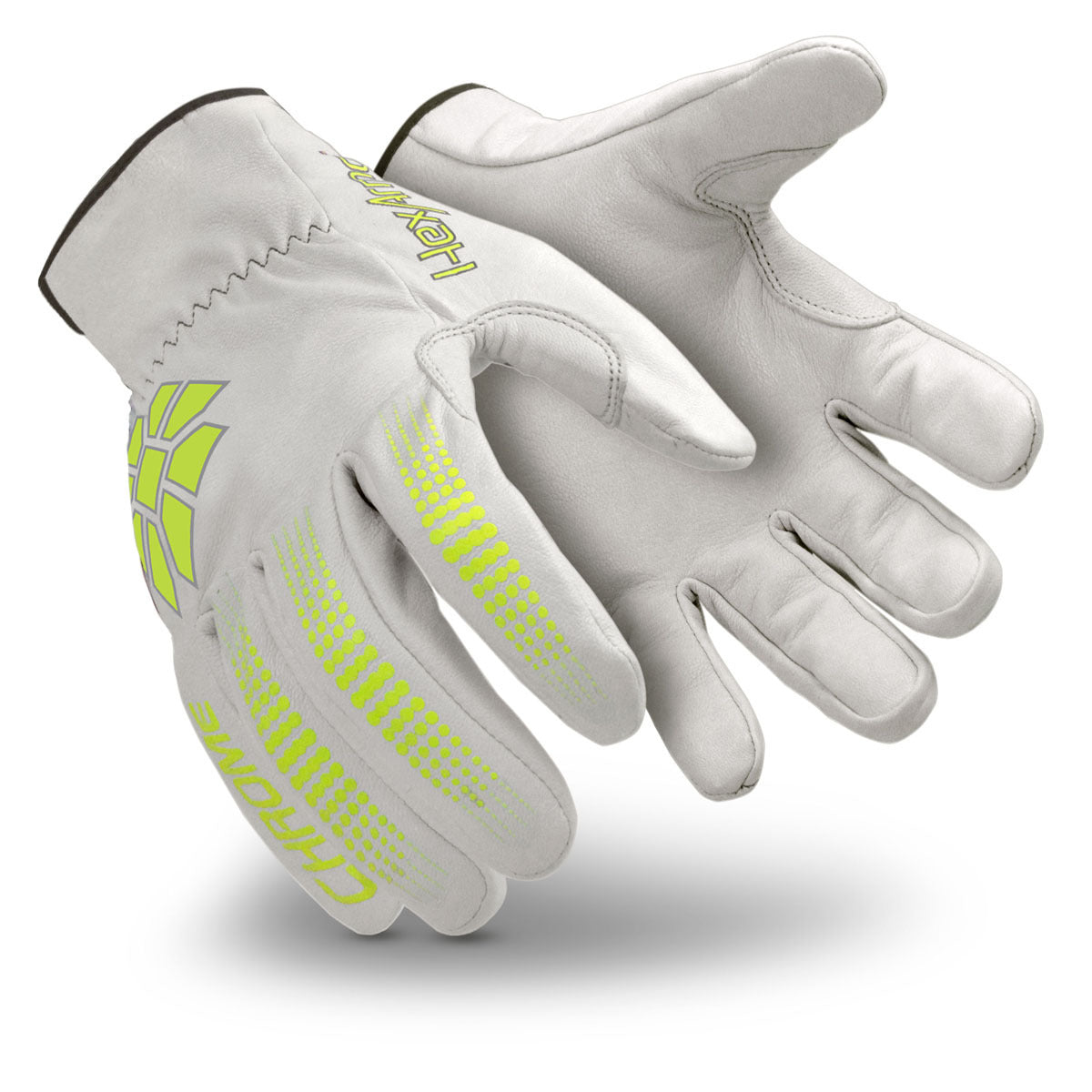 HexArmor® Chrome Series SuperFabric And Goatskin Leather Cut Resistant Gloves