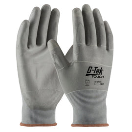 Protective Industrial Products G-Tek® Touch 13 Gauge Nitrile Palm And Finger Coated Work Gloves With Nylon/Polyester Liner And Continuous Knit Wrist