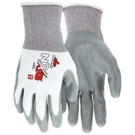Memphis Glove Medium Memphis™ 13 Gauge Nitrile Palm And Fingertips Coated Work Gloves With Nylon Liner And Knit Wrist