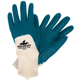 Memphis Glove Predalite® Nitrile Three-Quarter Coated Work Gloves With Interlock Liner And Knit Wrist