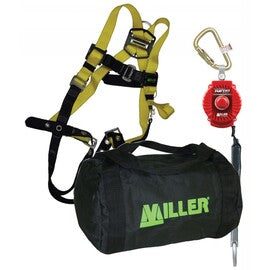 Honeywell Miller® TurboLite™ Personal Fall Limiter Aerial Lift Kit (Includes Harness, Personal Fall Limiter, Carabiner, Locking Snap Hook And Carrying Bag)