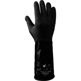 SHOWA® Black 14 mil Butyl Chemical Resistant Gloves