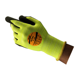 Ansell HyFlex® Polyamide And Fiber Glass Cut Resistant Gloves With Water-Based Polyurethane/Nitrile Coating
