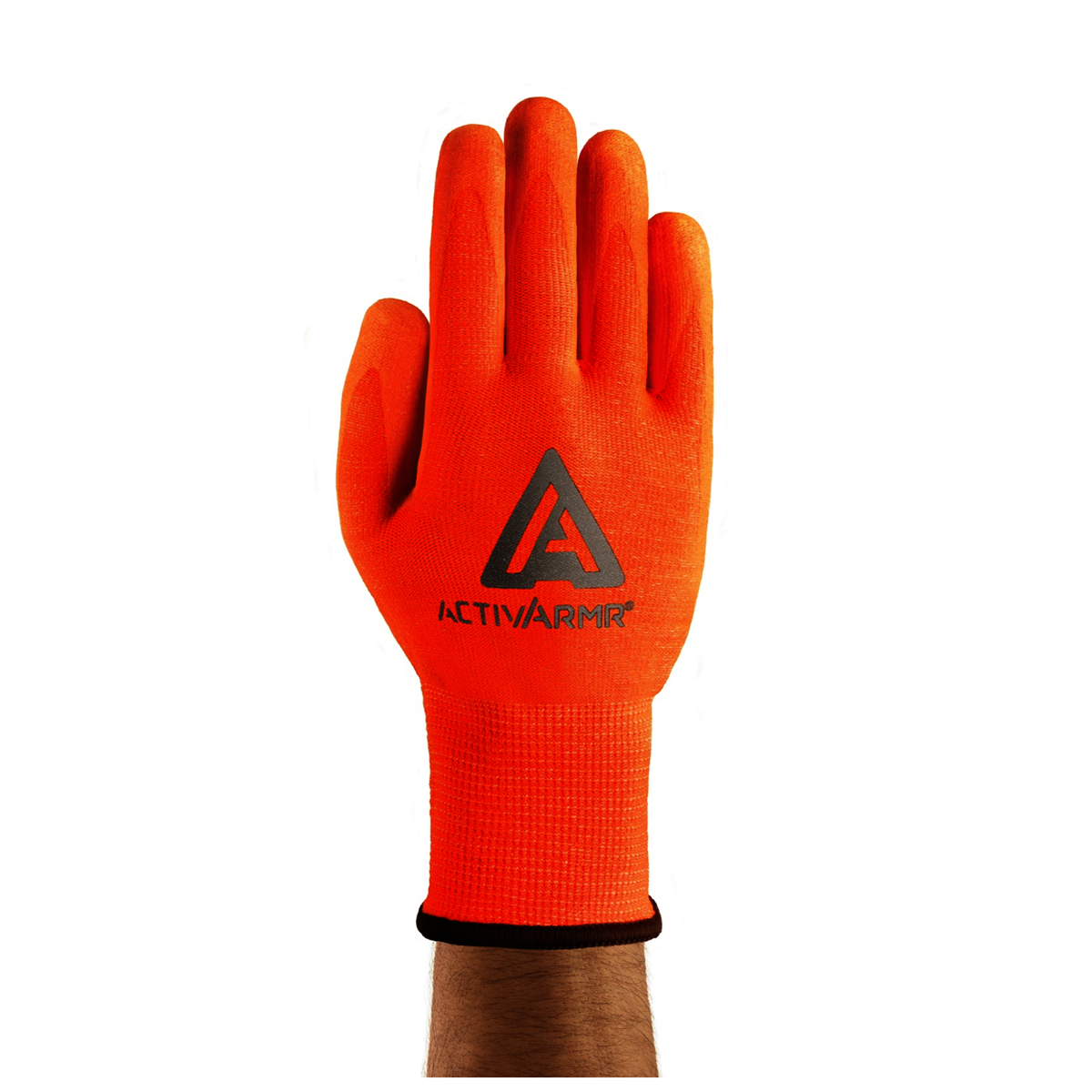 Ansell ActivArmr® Fiber Glass And Polyester Cut Resistant Gloves With Water-Based Polyurethane/Nitrile Coating