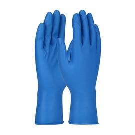 Protective Industrial Products 3X Blue Grippaz™ Food Plus 8 mil Nitrile Extended Use Gloves