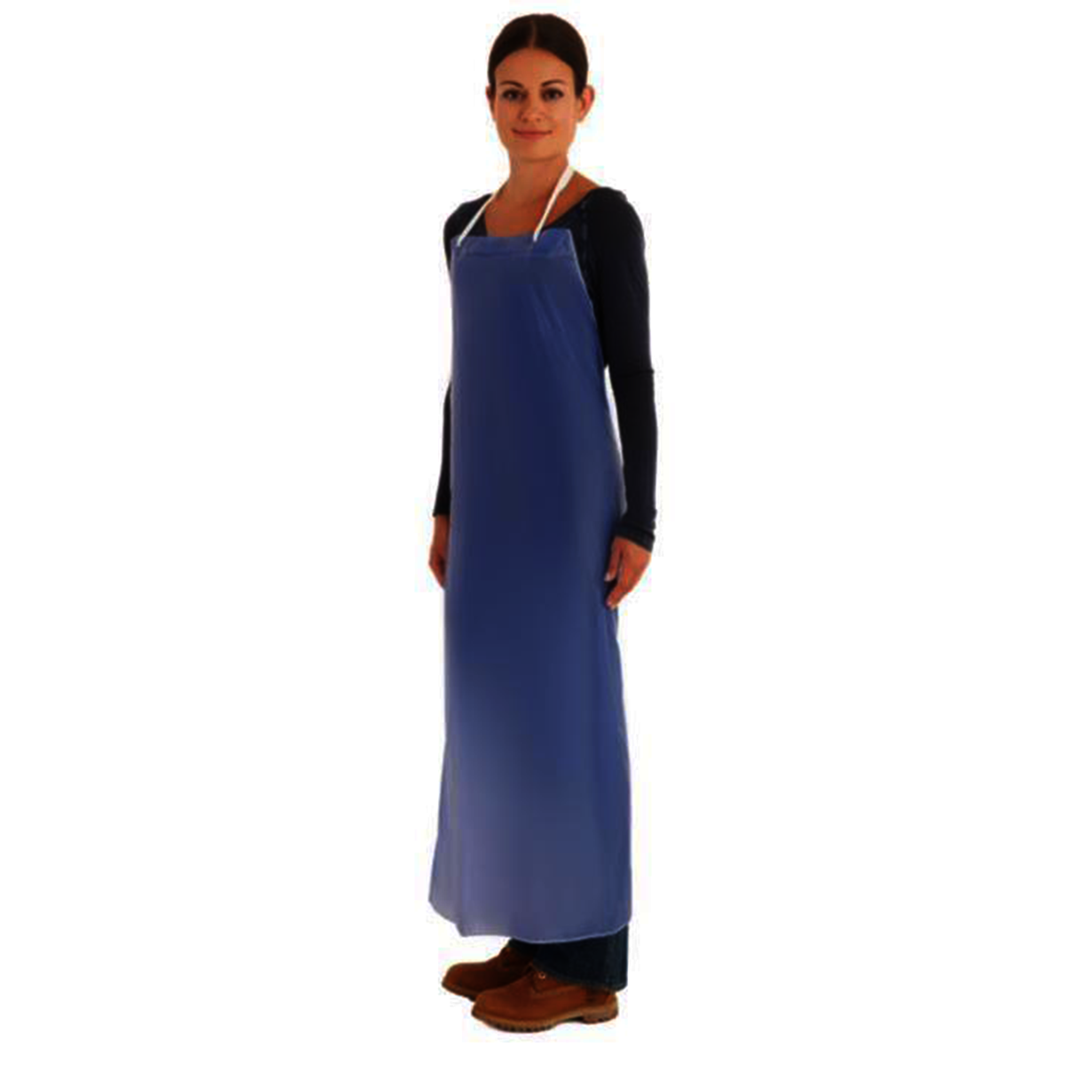 Ansell 33" X 44" Blue AlphaTec® 6 mil Vinyl/PVC Apron