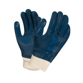 Ansell ActivArmr® Nitrile Coated Work Gloves With Cotton Jersey Liner And Knit Wrist