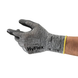 Ansell HyFlex® Foam Nitrile Coated Work Gloves With Nylon Liner And Knit Wrist