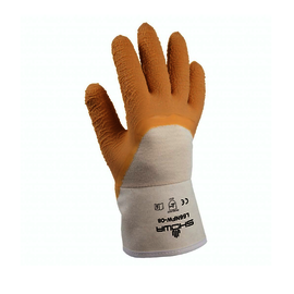 SHOWA™ Size 8 Rubber Fully Coated Work Gloves With Cotton Liner And Safety Cuff
