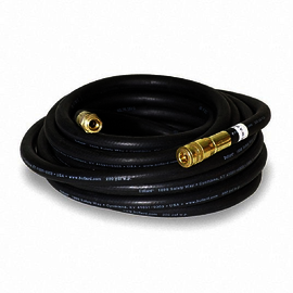 Bullard® 3/8" 100' Reinforced EPDM Starter Supplied Air Hose With Industrial Interchange