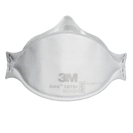 3M™ N95 Disposable Particulate Respirator With Advanced Electrostatic Media, Nosefoam, Stapled Headband (Individually Wrapped)