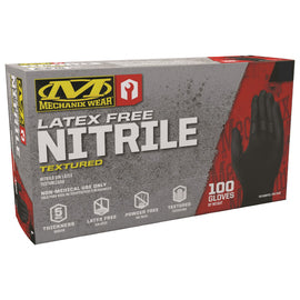 Mechanix Wear® X-Large Black Mechanix Wear® 5 mil Nitrile Powder-Free Disposable Gloves