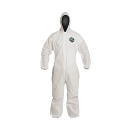 DuPont™ White ProShield® 10 Hooded Coverall - Case