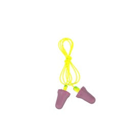 3M™ Push-to-Fit Polyurethane Corded Earplugs