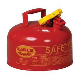 Eagle 2 Gallon Red Galvanized Steel Safety Can