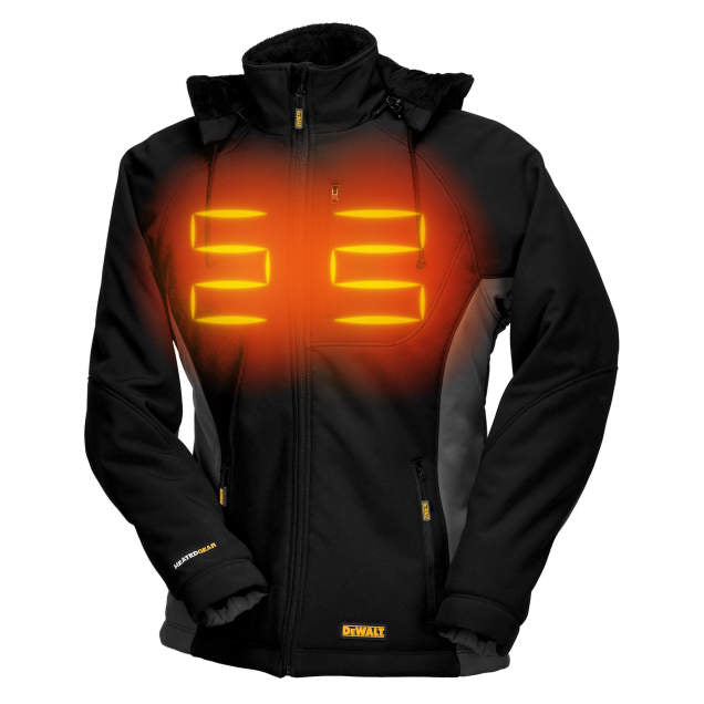 DEWALT Women's Heated Soft Shell Coat Kitted