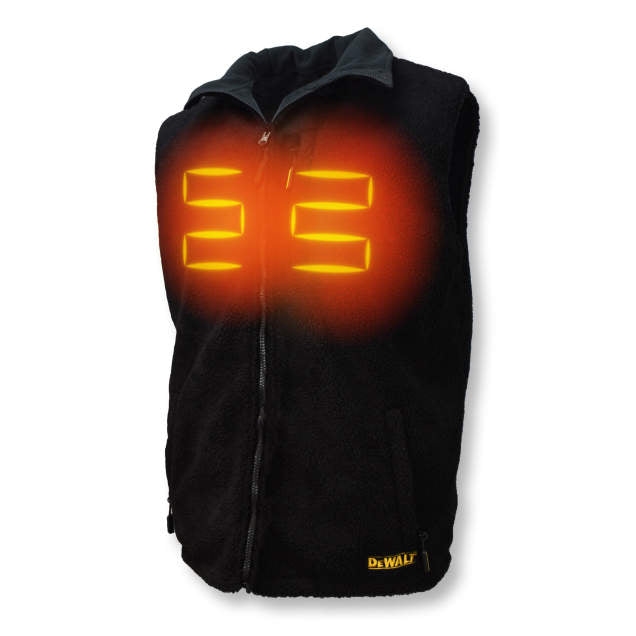 DEWALT Men's Heated Reversible Vest Kitted