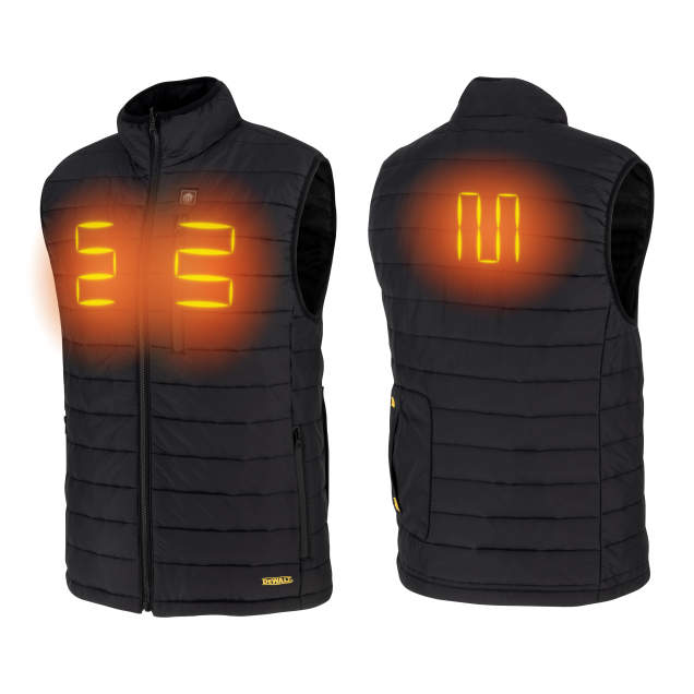 DEWALT Men's Lightweight Heated Puffer Vest