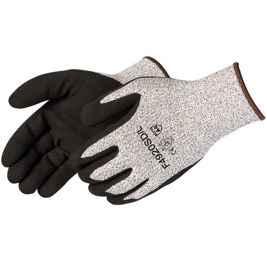 BLACK SANDY FOAM NITRILE CUT RESISTANT GLOVES - Dozen-eSafety Supplies, Inc
