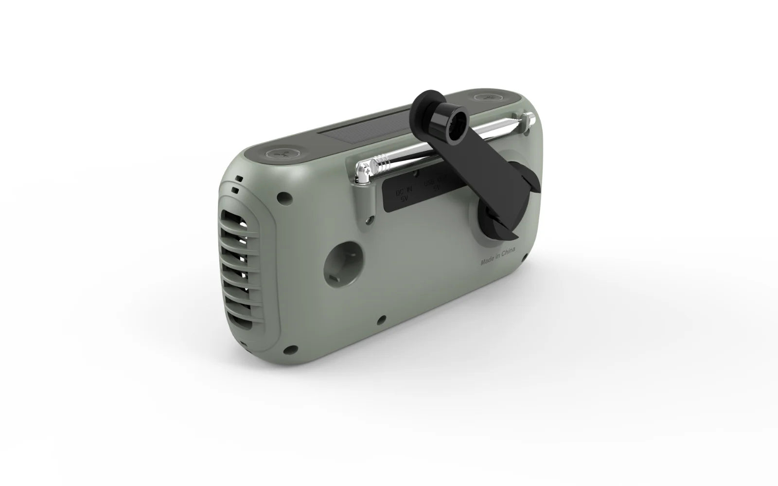 Kaito KA777 AM FM NOAA Weather Emergency Radio with Fan and Flashlight