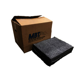 MeltBlown Technologies 15" X 18" Gray Polypropylene Sorbent Pad