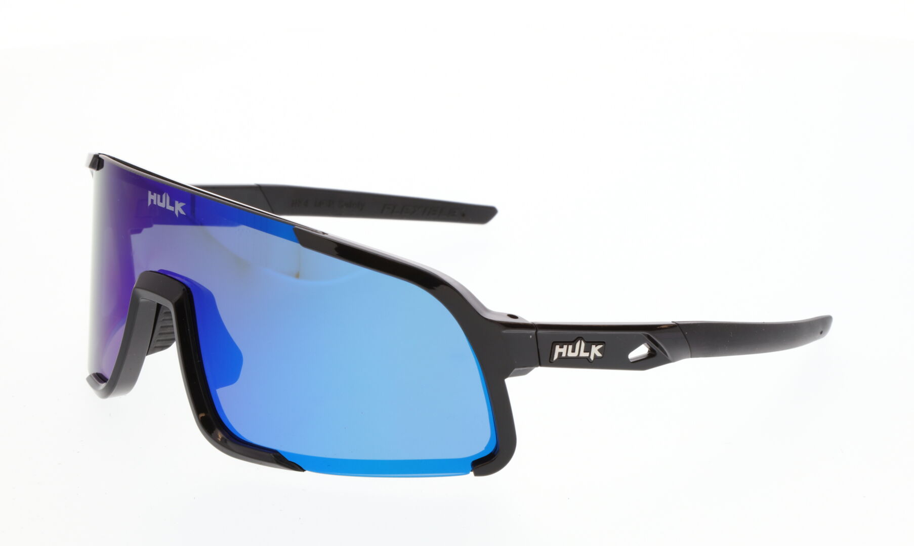 MCR Safety - Hulk® HK4 - Black Frame, Blue Diamond Polarized MAX3