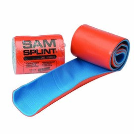 Honeywell 36" X 4 1/2" Blue/Orange Foam/Metal Splint
