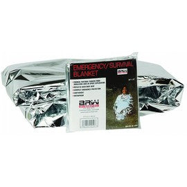 Honeywell 84" X 52" Gray Mylar Emergency Rescue Blanket