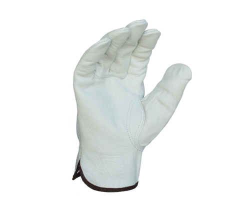 Task Gloves Quality Grain Goatskin Leather Driver Gloves-Keystone Thumb - Dozen