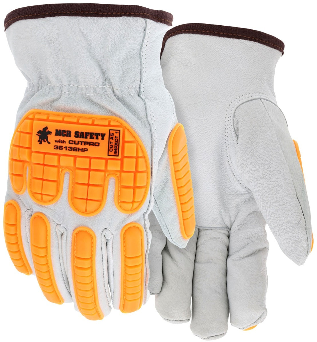 MCR Safety Cut Pro® Goatskin Leather Drivers Cut Resistant Gloves