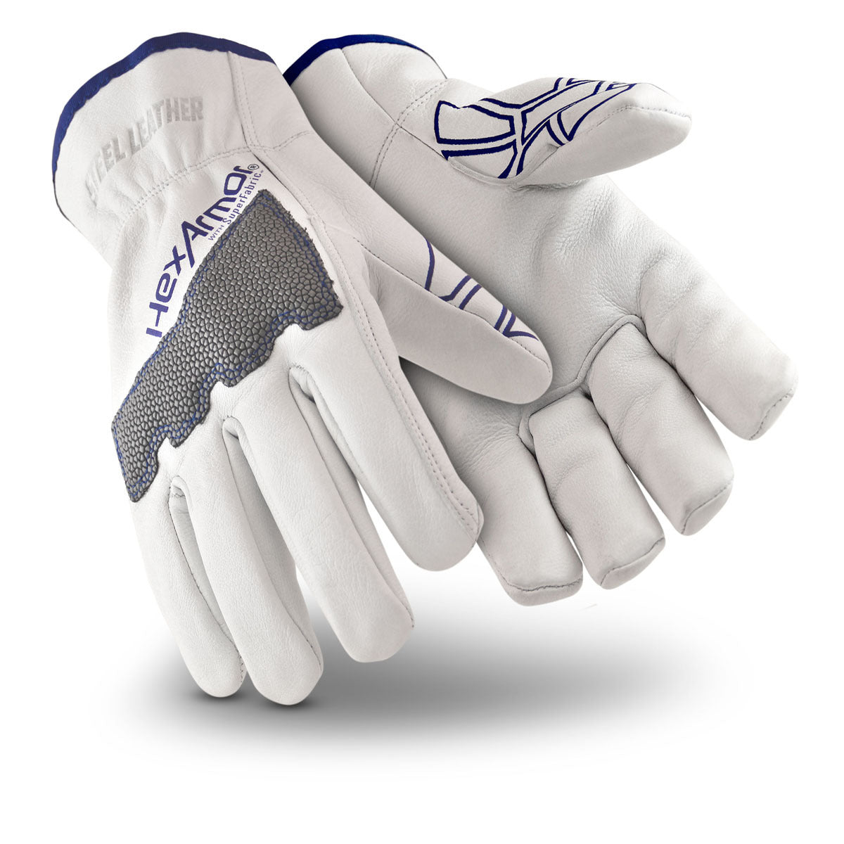 HexArmor® SuperFabric And Goatskin Leather Cut Resistant Gloves